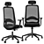 CAROT-A Ergonomic Chair 3D model small image 2