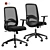 Ergonomic CAROT-B Chair 3D model small image 1