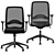Ergonomic CAROT-B Chair 3D model small image 2
