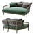 Sleek and Modern Erica Sofa 3D model small image 2