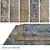 Title: DOVLET HOUSE Carpets Collection - 5 Pieces 3D model small image 1