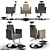 B-Chilled Barber Chair 3D model small image 1
