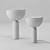 Elegant Scandinavian Table Lamps | Karl-Johan and Kizu by New Works 3D model small image 5