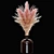 Elegant Pampas Bouquet - Handcrafted Floral Beauty 3D model small image 1