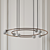 Modern Concent Pendant Lamp 3D model small image 1