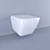 Modern Flush Toilet 3D model small image 2