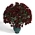 Elegance in Bloom: Vase of Roses 3D model small image 2