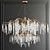 Elegant Double-Tear Chandeliers - Exclusive Collection 3D model small image 4