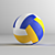 Multi-Sport Ball Set: Volleyball, Basketball & Soccer 3D model small image 2