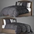 Madison Park Delancey 4-Piece Duvet Bed Set 3D model small image 1