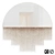 Bohemian Fringe Mirror 3D model small image 1