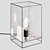 Geometric Glass Table Lamp 3D model small image 1