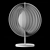 Verner Panton Moon Lamp: Timeless Illumination 3D model small image 2