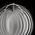 Verner Panton Moon Lamp: Timeless Illumination 3D model small image 4