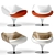 Elevate Your Space: Perillo Lounge Chair 3D model small image 1