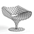 Elevate Your Space: Perillo Lounge Chair 3D model small image 3