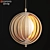 Modern MoonArt Ceiling Lamp 3D model small image 1