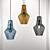 Maytoni Tommy Collection: Stylish Metal and Glass Pendant Light 3D model small image 1