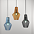 Maytoni Tommy Collection: Stylish Metal and Glass Pendant Light 3D model small image 4