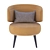 Elegant Lucerne Armchair by Frato 3D model small image 2