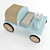 Blue Baby Car: 2014 Version with Multiple Formats 3D model small image 4