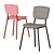Sleek NORDEN Table & KARLJAN Chairs 3D model small image 3