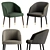 Pace: Stylish and Compact Chair 3D model small image 1