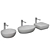 Modern Villeroy Boch Artis Sink 3D model small image 2