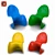 Bold and Colorful: Vitra Pantone Chair 3D model small image 2