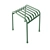 Palissade Table Stool: Sleek and Versatile 3D model small image 3