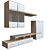 Denver TV Wall Unit: Stylish & Functional 3D model small image 5