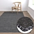 Luxury Carpet Set with High-Quality Textures 3D model small image 5