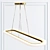 Stylish LED Hanging Chandelier 3D model small image 2