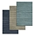 Title: Versatile Carpets Set - High-Quality Textures 3D model small image 1