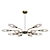 Elegant German Chandelier Ventura 3D model small image 1