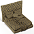 Elegant Chesterfield Bed: Classic Design 3D model small image 1