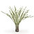 Natural Branches in Vase 3D model small image 3