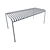 Sleek Palissade Table & Bench Set 3D model small image 4