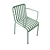 Sleek and Sturdy HAY Palissade Arm Chair 3D model small image 2