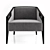 Elegant ELPIS PL Accent Chair 3D model small image 5