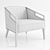 Elegant ELPIS PL Accent Chair 3D model small image 6