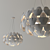 Elegant Dazzling Light Fixture 3D model small image 2