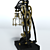 Rare Steampunk Decor Lamp 3D model small image 3