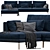 Paraiso Bonaldo Sofa: Stylish Comfort for Your Living Space 3D model small image 2