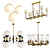 Modern Chandelier Collection 48 3D model small image 1