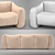 Modern Verge Sofa: Kelly Wearler's Inspired Design 3D model small image 2