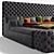 Versace Chester Bed - Luxury Elegance in Fine Detail 3D model small image 4