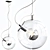 Sleek Miconos Pendant Light - 1 Lamp 3D model small image 5