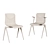 Classic Design Chair Galvanitas S22 3D model small image 3