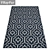 Versatile Carpet Set with High-Quality Textures 3D model small image 2